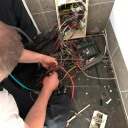 Installation de détecteurs de présence pour allumer automatiquement les lumières Schnersheim